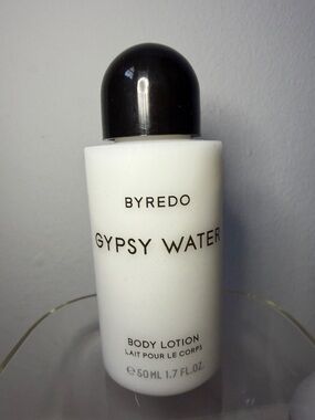 Byredo Gypsy Water Body Lotion — White & Black Accents